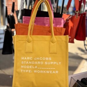 Marc Jacobs Yellow Workwear Tote
